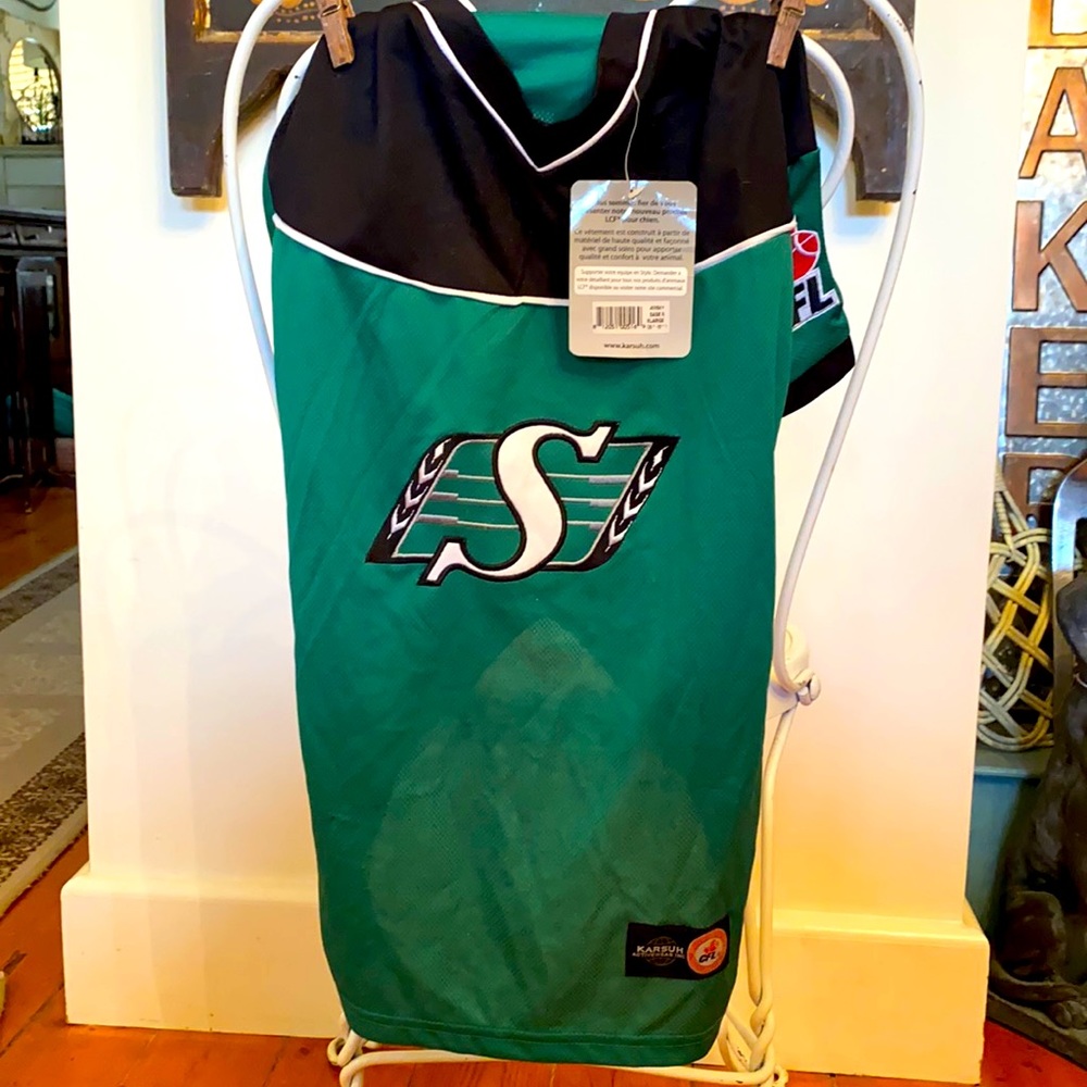 Hostess Pick!! ❤️ Official CFL Roughrider Pet Dog Jersey